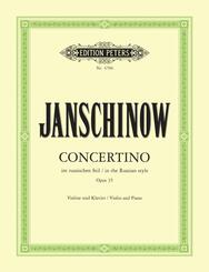 Concertino im russischen Stil op. 35