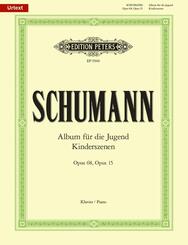 Album f&uuml;r die Jugend op. 68 / Kinderszenen op. 15, f&uuml;r Klavier