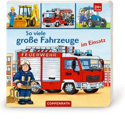 So viele gro&szlig;e Fahrzeuge im Einsatz