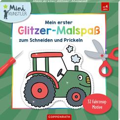 Mein erster Glitzer-Malspa&szlig; zum Schneiden und Prickeln