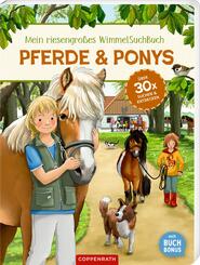 Mein riesengro&szlig;es WimmelSuchBuch: Pferde & Ponys