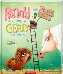 Ronny, das Pony und Gerd, das Pferd, und Bente, die Ente