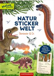 Natur-Stickerwelt - Dinosaurier und Co.