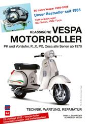 Klassische Vespa Motorroller