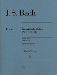 Franz&ouml;sische Suiten BWV 812-817 br.