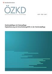&Ouml;sterreichische Zeitschrift f&uuml;r Kunst und Denkmalpflege LXXX, Heft 1
