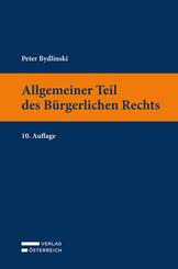 Allgemeiner Teil des B&uuml;rgerlichen Rechts