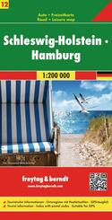 Deutschland 12 Schleswig-Holstein, Hamburg 1 : 200 000