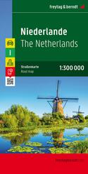 freytag & berndt Stra&szlig;enkarte Niederlande 1:300.000