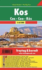 freytag & berndt Stra&szlig;enkarte Kos 1:65.000