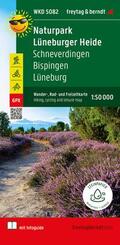 freytag & berndt Wanderkarte WKD 5082 Naturpark L&uuml;neburger Heide, Schneverdingen - Bispingen - L&uuml;neburg 1:50.000