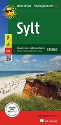 freytag & berndt Wanderkarte WKD 3759B Sylt 1:35.000