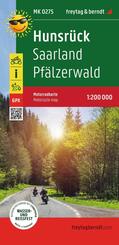 freytag & berndt Motorradkarte Hunsr&uuml;ck 1:200.000