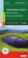 freytag & berndt Wanderkarte WK 203 Rottenmanner Tauern, W&ouml;lzer Tauern - Naturpark S&ouml;lkt&auml;ler 1:50.000
