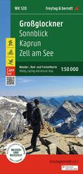freytag & berndt Wanderkarte WK 120 Gro&szlig;glockner, Sonnblick - Kaprun - Zell am See 1:50.000