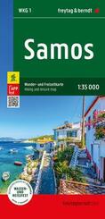 freytag & berndt Wanderkarte WKG 1 Samos 1:35.000