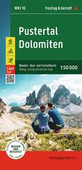 freytag & berndt Wanderkarte WKI 10 Pustertal - Dolomiten 1:50.000