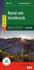 freytag & berndt Wanderkarte WK 5241 Rund um Innsbruck 1:35.000