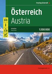 freytag & berndt Autoatlas &Ouml;sterreich 1:200.000