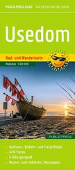 Publicpress Rad- und Wanderkarte Usedom 1:60.000