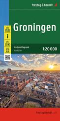 freytag & berndt Stadtplan Groningen 1:20.000
