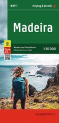 freytag & berndt Wanderkarte WKP 1 Madeira 1:30.000