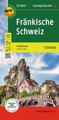 freytag & berndt Freizeitkarte Fr&auml;nkische Schweiz 1:130.000