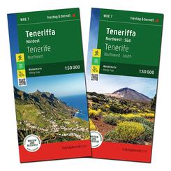 freytag & berndt Wanderkarten-Set Teneriffa 1:50.000