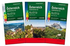 freytag & berndt Stra&szlig;enkarte &Ouml;sterreich Set 1:250.000