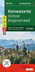 freytag & berndt Wanderkarte WK 5364 Kleinwalsertal, Hinterer Bregenzerwald 1:35.000