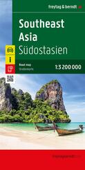freytag & berndt Stra&szlig;enkarte S&uuml;dostasien 1:3,2 Mio.