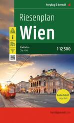 freytag & berndt Stadtatlas Wien Riesenplan, St&auml;dteatlas 1:12.500