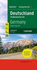 freytag & berndt Stra&szlig;enkarte Deutschland Set 2026/2027 1:200.000