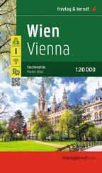 freytag & berndt Stadtatlas Wien, Taschenatlas 1:20.000