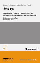 &Auml;sthOpG Bundesgesetz &uuml;ber die Durchf&uuml;hrung von &auml;sthetischen Behandlungen und Operationen