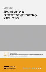 &Ouml;sterreichische StrafverteidigerInnentage 2023 - 2025