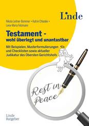 Testament - wohl &uuml;berlegt und unantastbar
