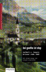 bei goethe ist stop