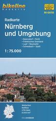 Radkarte N&uuml;rnberg und Umgebung (RK-BAY06)