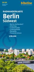 Radwanderkarte Berlin S&uuml;dwest RW-B03
