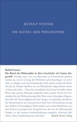 Die R&auml;tsel der Philosophie in ihrer Geschichte als Umriss dargestellt