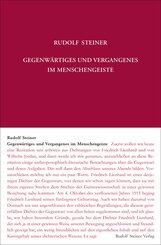 Gegenw&auml;rtiges und Vergangenes im Menschengeiste
