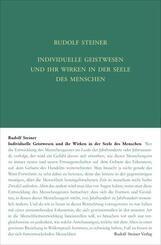 Individuelle Geistwesen und ihr Wirken in der Seele des Menschen