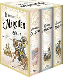 Der gro&szlig;e M&auml;rchenschatz (Andersens M&auml;rchen - Grimms M&auml;rchen - Hauffs M&auml;rchen) (3 B&auml;nde im Schuber)