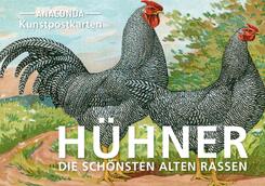 Postkarten-Set H&uuml;hner