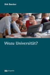 Wozu Universit&auml;t?