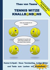 Geschenkausgabe Hardcover: Tennis Witze Knallbonbons - Humor & Spa&szlig; : Neue Tenniswitze, lustige Bilder und Texte zum Lachen mit Knalleffekt!