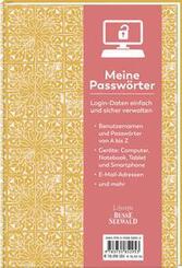 Meine Passw&ouml;rter. Ein Eintragebuch f&uuml;r Ihre Zugangsdaten, das Sie einfach in Ihrem B&uuml;cherregal verstecken k&ouml;nnen.