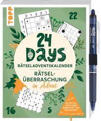 24 DAYS R&Auml;TSELADVENTSKALENDER - R&auml;tsel&uuml;berraschung im Advent. Mit original PILOT Stift!