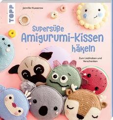 Supers&uuml;&szlig;e Amigurumi-Kissen h&auml;keln
